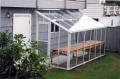 Traditional Glass Lean-to Greenhouse-8'W x 12'L Single Glass