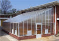 Traditional Glass Lean-to Greenhouse-20'W x 30'L Twin Wall Polycarbonate