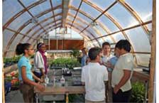 Canturbury High School - 18' x 32'Gothic Arch Greenhouse