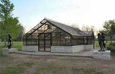Greenhouse with Vestibule & Potting Shed Entry Design